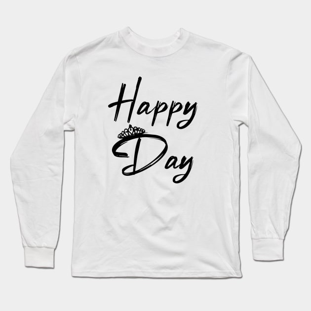 happy day Long Sleeve T-Shirt by sarahnash